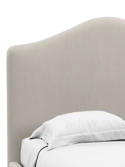 John Lewis Alice Upholstered Bed Frame, King Size, Beige