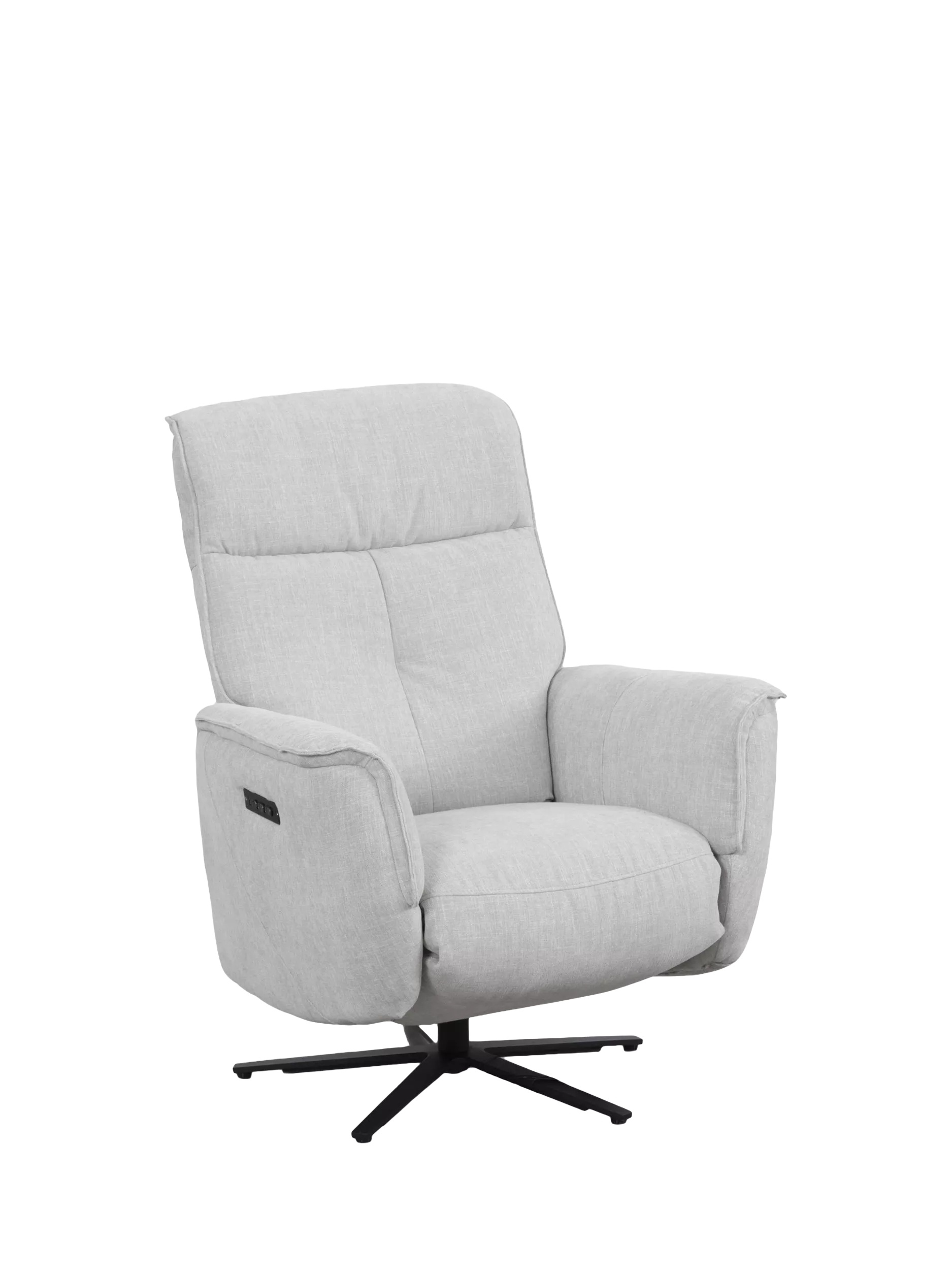 FLOAT RECLIN CHR GRY CHEN