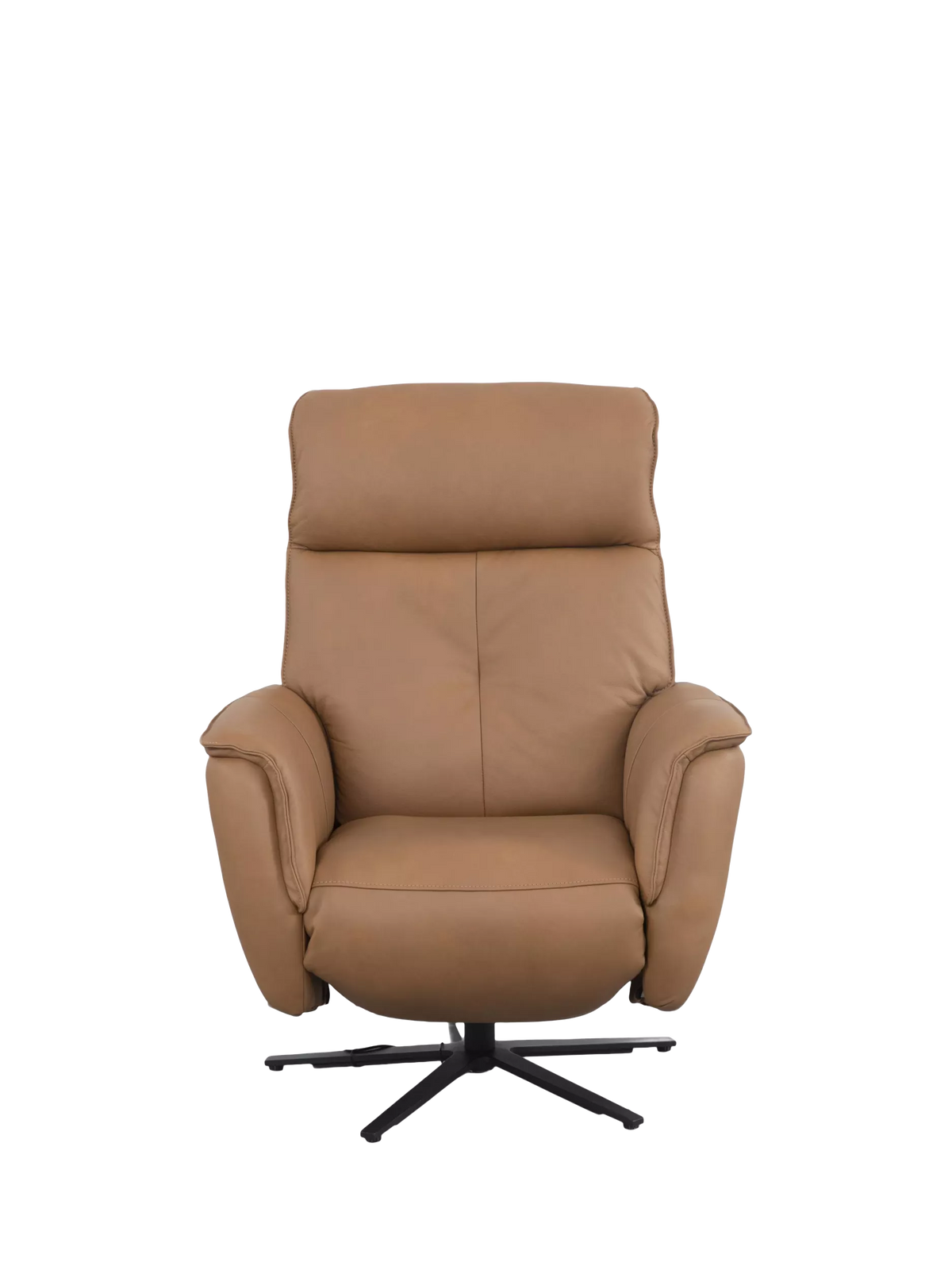 John Lewis Float Zero Gravity Power Recliner Leather Chair, Tan Leather