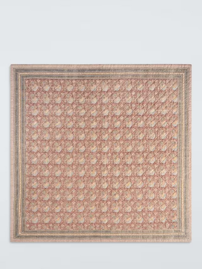 John Lewis Lotus Quilted Bedspread, Multi