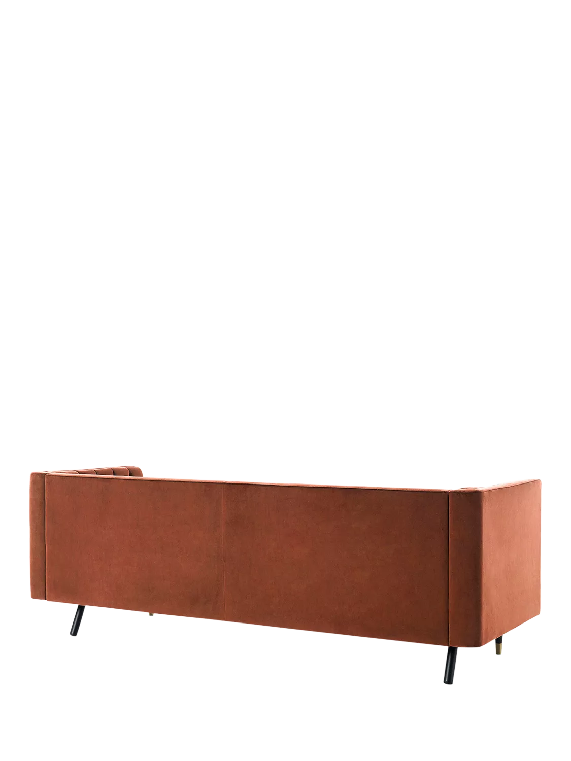 Swyft Model X02 Large 3 Seater Sofa, Velvet Brick