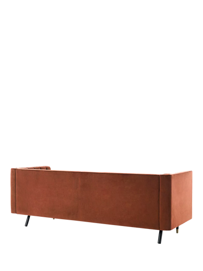 Swyft Model X02 Large 3 Seater Sofa, Velvet Brick