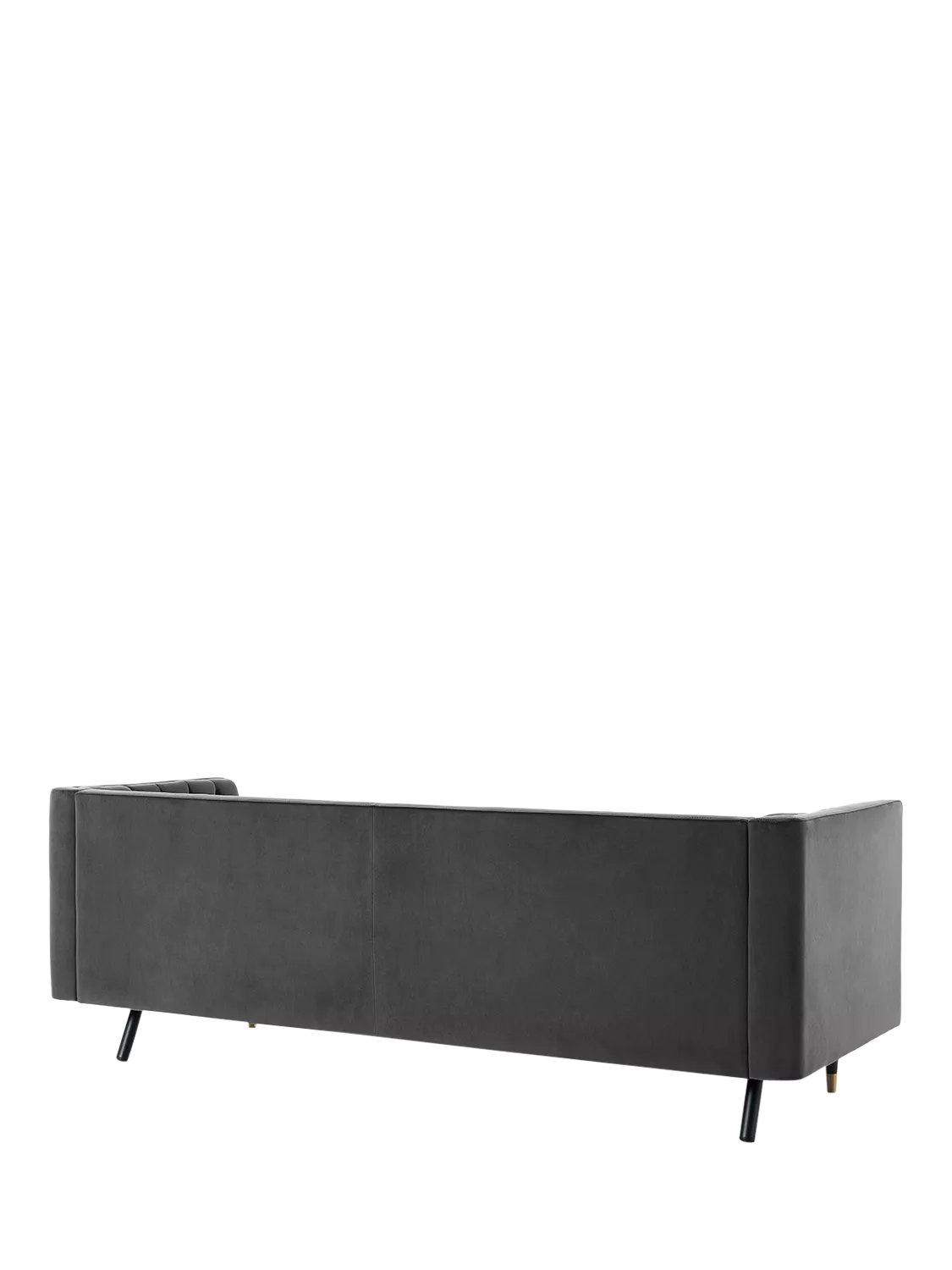 Swyft Model X02 Large 3 Seater Sofa, Velvet Charcoal