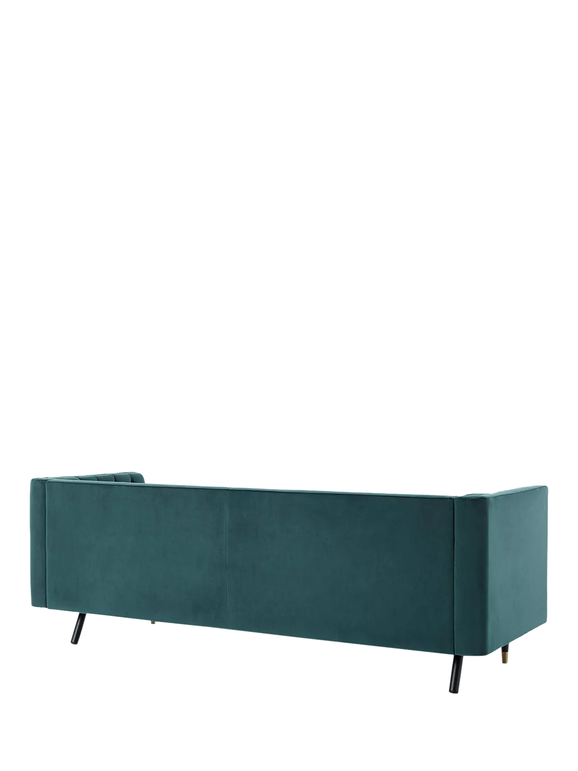 Swyft Model X02 Large 3 Seater Sofa, Velvet Kingfisher