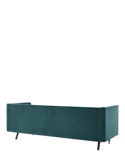 Swyft Model X02 Large 3 Seater Sofa, Velvet Kingfisher
