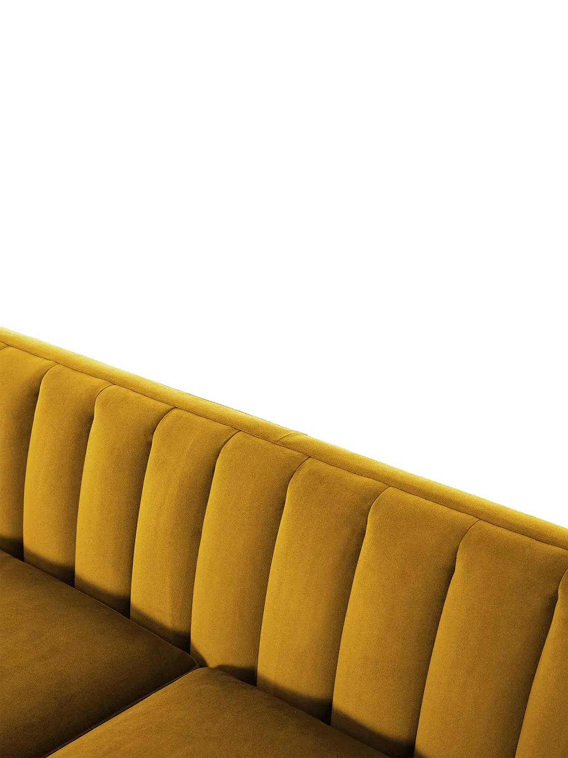 Swyft Model X02 Large 3 Seater Sofa, Velvet Mustard