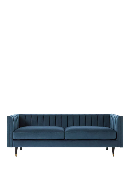 Swyft Model X02 Large 3 Seater Sofa, Velvet Teal