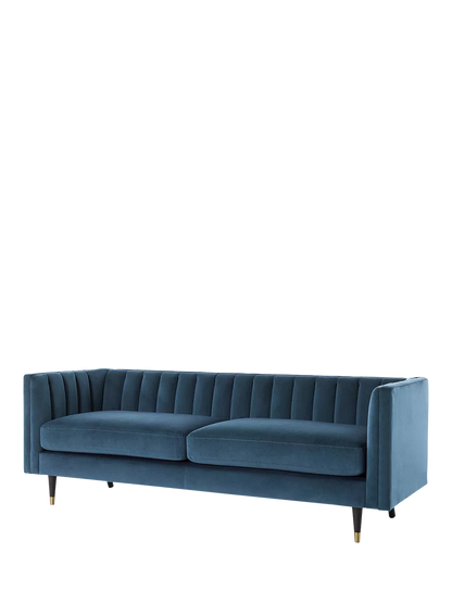 Swyft Model X02 Large 3 Seater Sofa, Velvet Teal