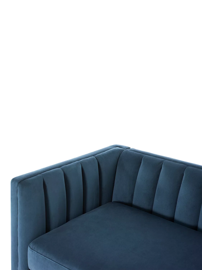 Swyft Model X02 Large 3 Seater Sofa, Velvet Teal