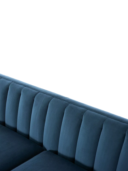 Swyft Model X02 Large 3 Seater Sofa, Velvet Teal