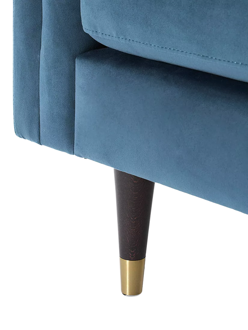 Swyft Model X02 Large 3 Seater Sofa, Velvet Teal