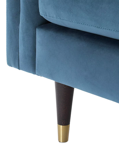 Swyft Model X02 Large 3 Seater Sofa, Velvet Teal