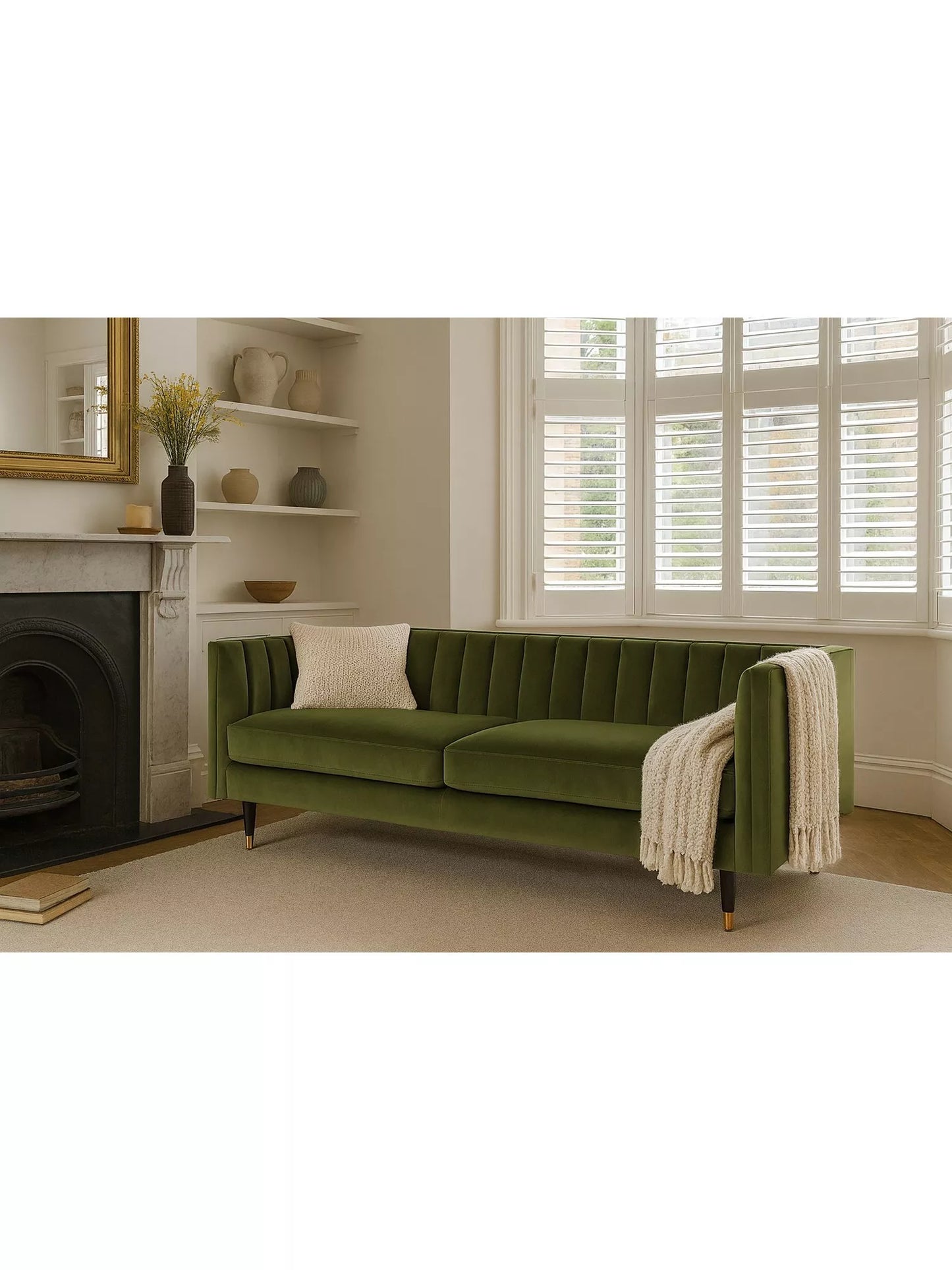 Swyft Model X02 Large 3 Seater Sofa, Velvet Vine