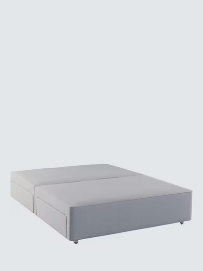 Hypnos Firm Edge Upholstered 4 Drawer Divan Base Super King Maestro Fabric