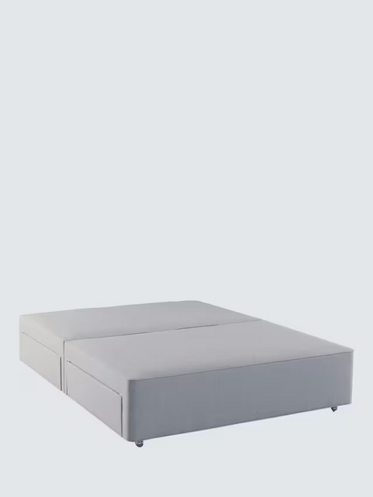 Hypnos Firm Edge Upholstered 4 Drawer Divan Base Super King Maestro Fabric
