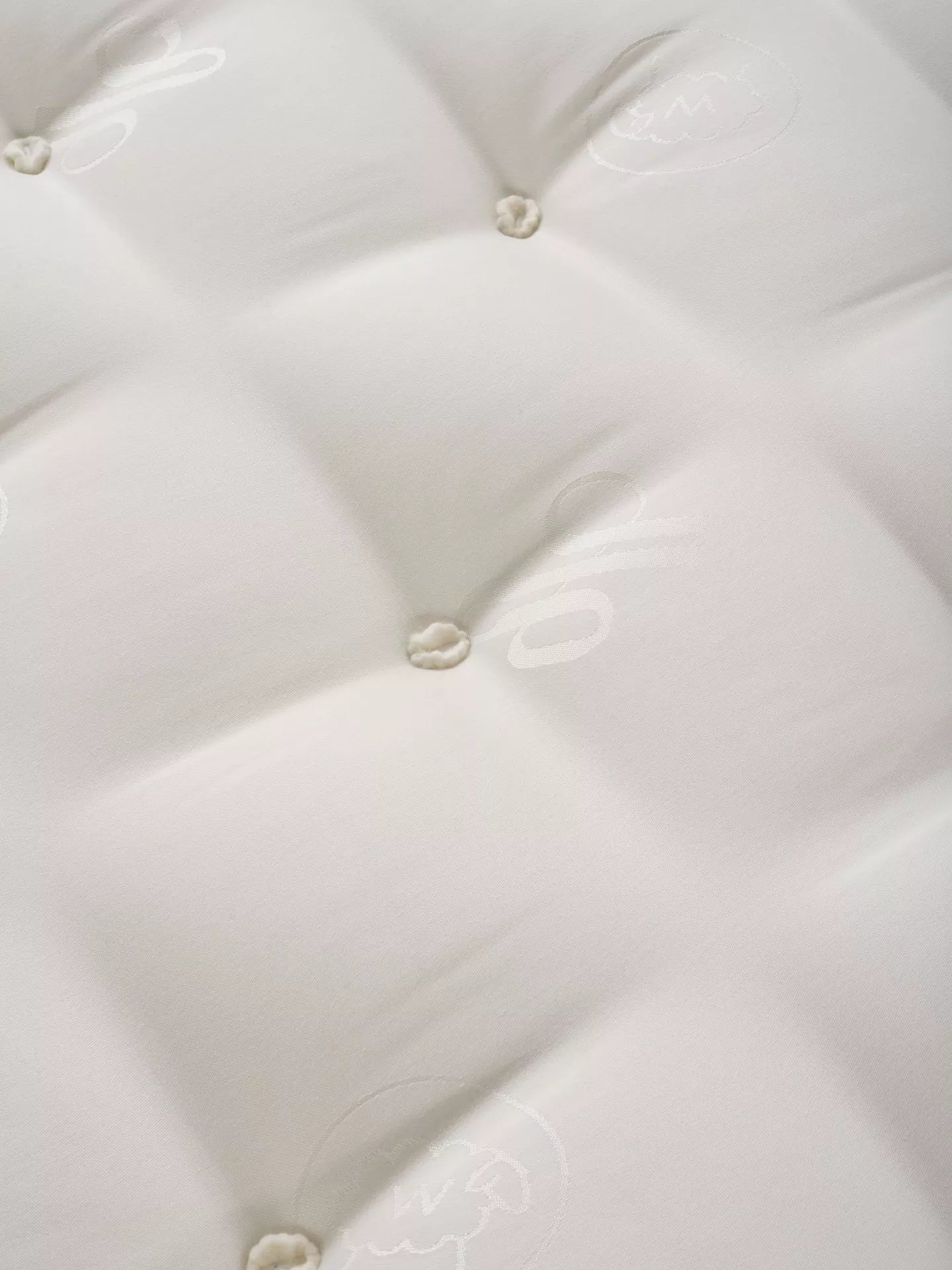 John Lewis Single Mattress Waitrose Wool 1800 Pocket Spring Pillowtop Medium Tension