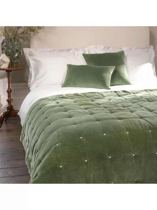 Christy Jaipur Throw, Olive