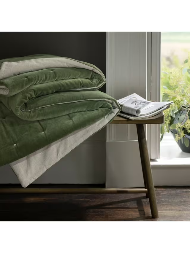 Christy Jaipur Throw, Olive