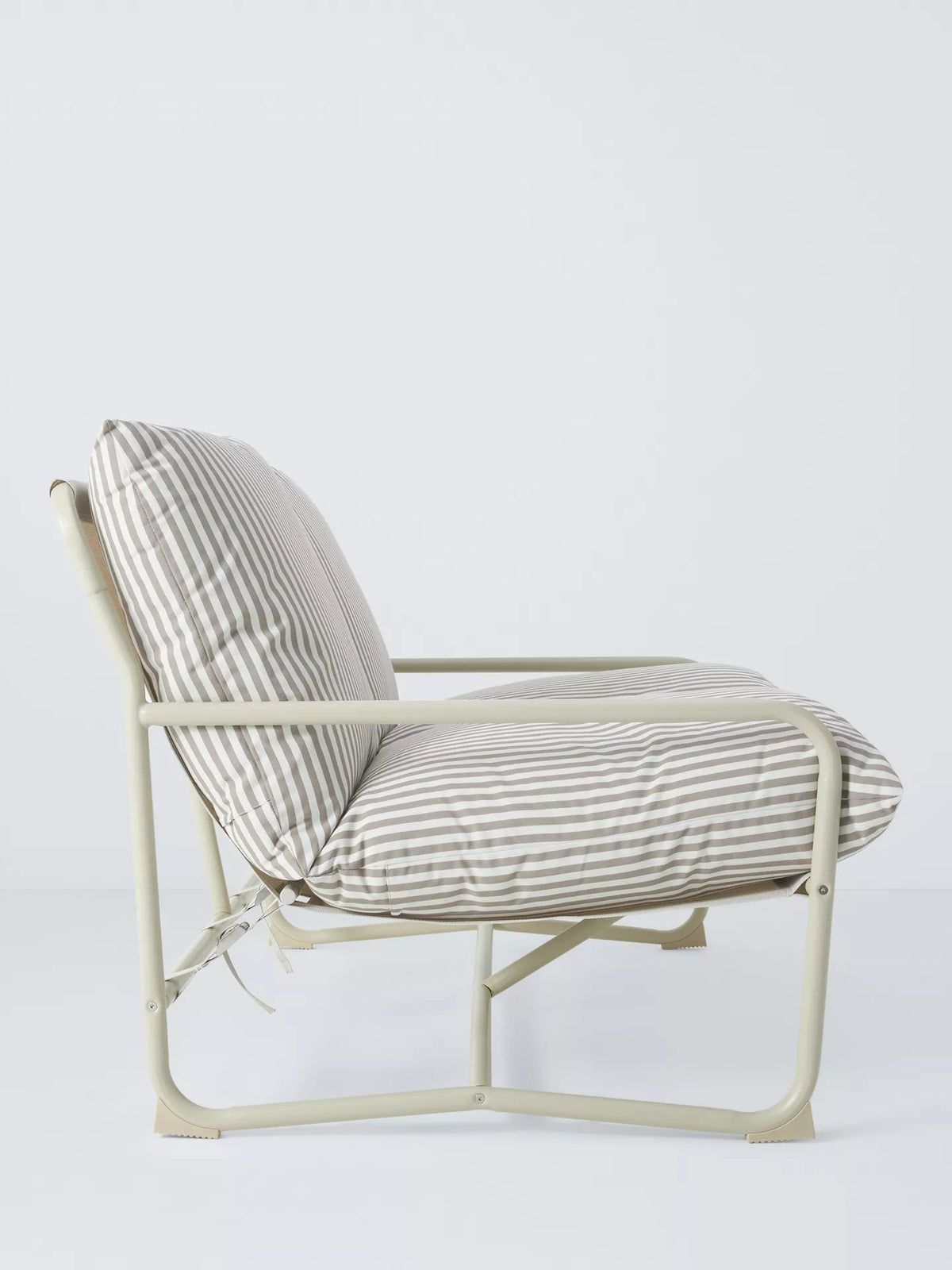 John Lewis Marcy 2-Seater Sling Garden Sofa, Greige