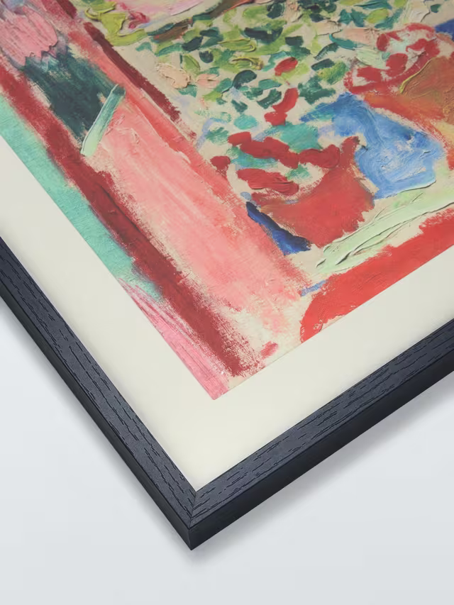 John Lewis Henri Matisse 'The Open Window, Collioure' Framed Print, 82 x 62cm, Multi