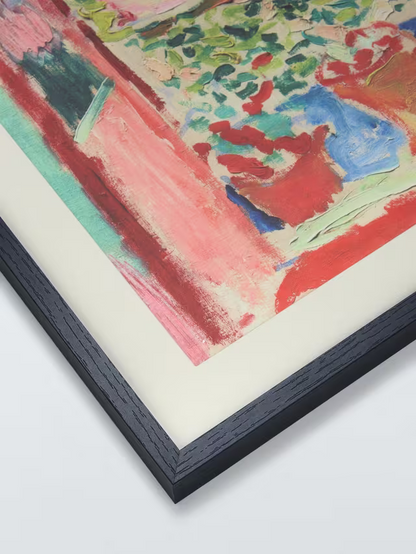 John Lewis Henri Matisse 'The Open Window, Collioure' Framed Print, 82 x 62cm, Multi