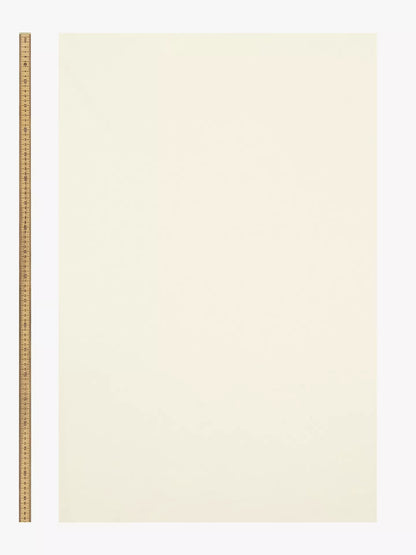 John Lewis Premium Cotton Curtain Lining Fabric, Cream 65 meters left on roll