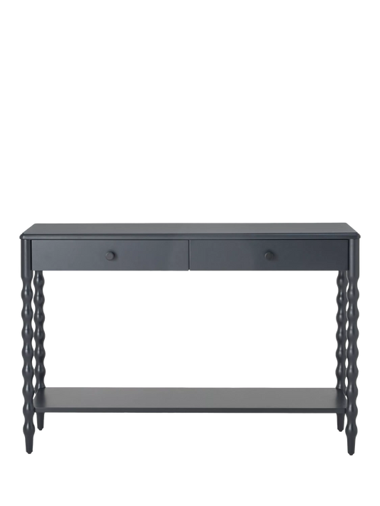 John Lewis Bobbin Console Table Black