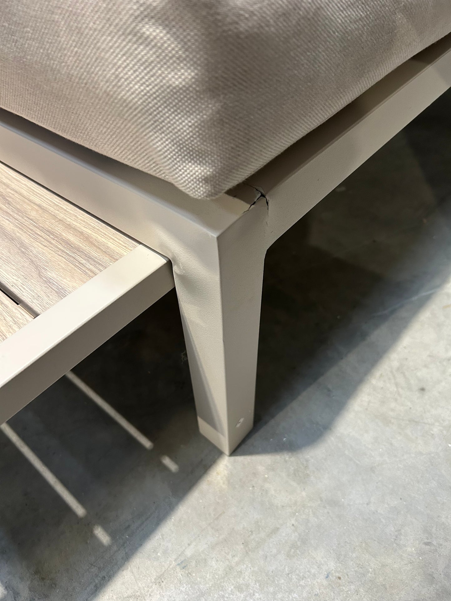 John Lewis Platform 8-Seater Corner Garden Dining/Lounge Set with Height-Adjustable Table, Taupe