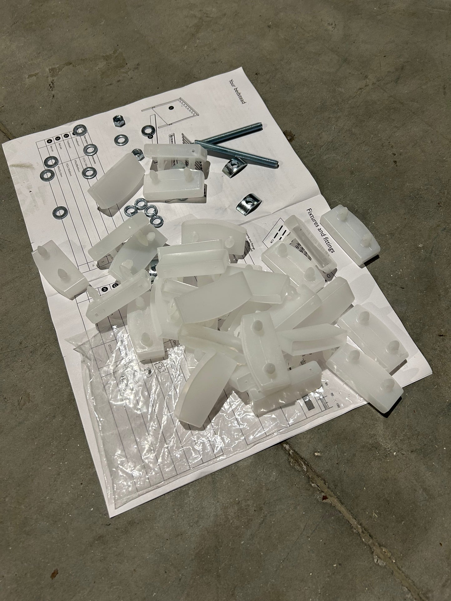 John Lewis ANYDAY Hem Bed Frame, Single, Natural Greige