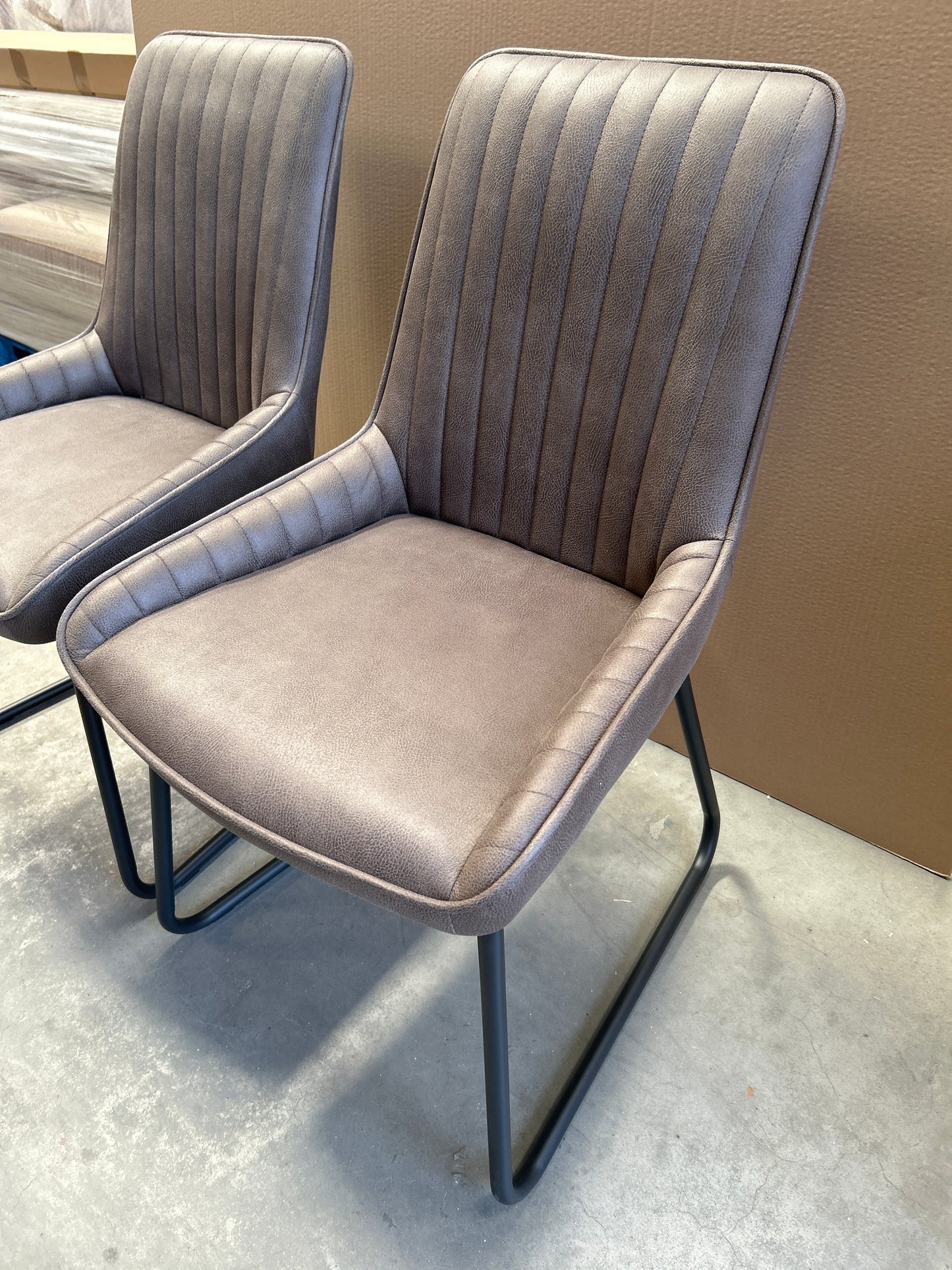 John Lewis Brooks II Side Dining Chairs, Set of 2, Mocha