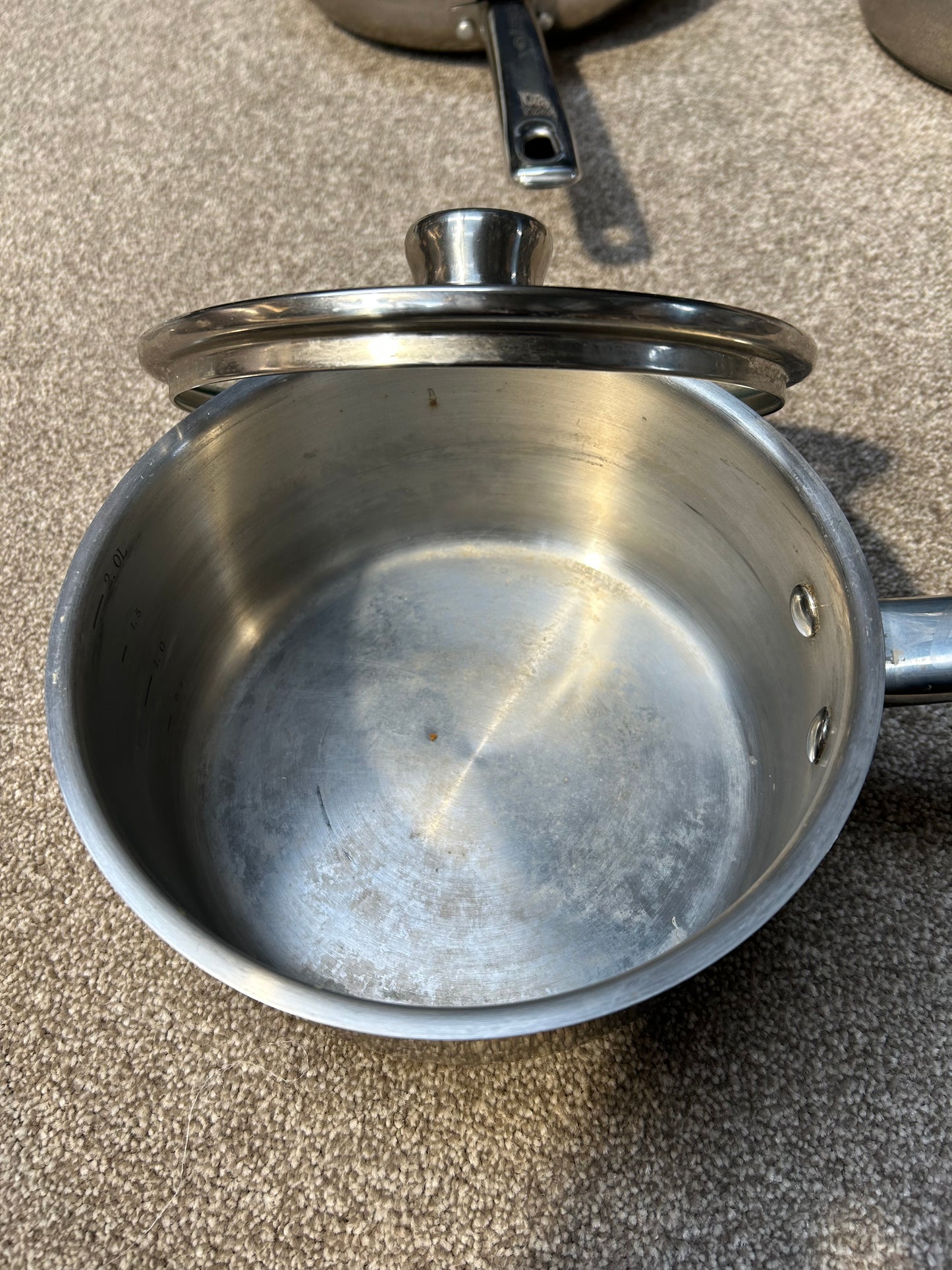 Shop all John Lewis John Lewis Stainless Steel Saucepans & Frying Pan Set, 5 Piece