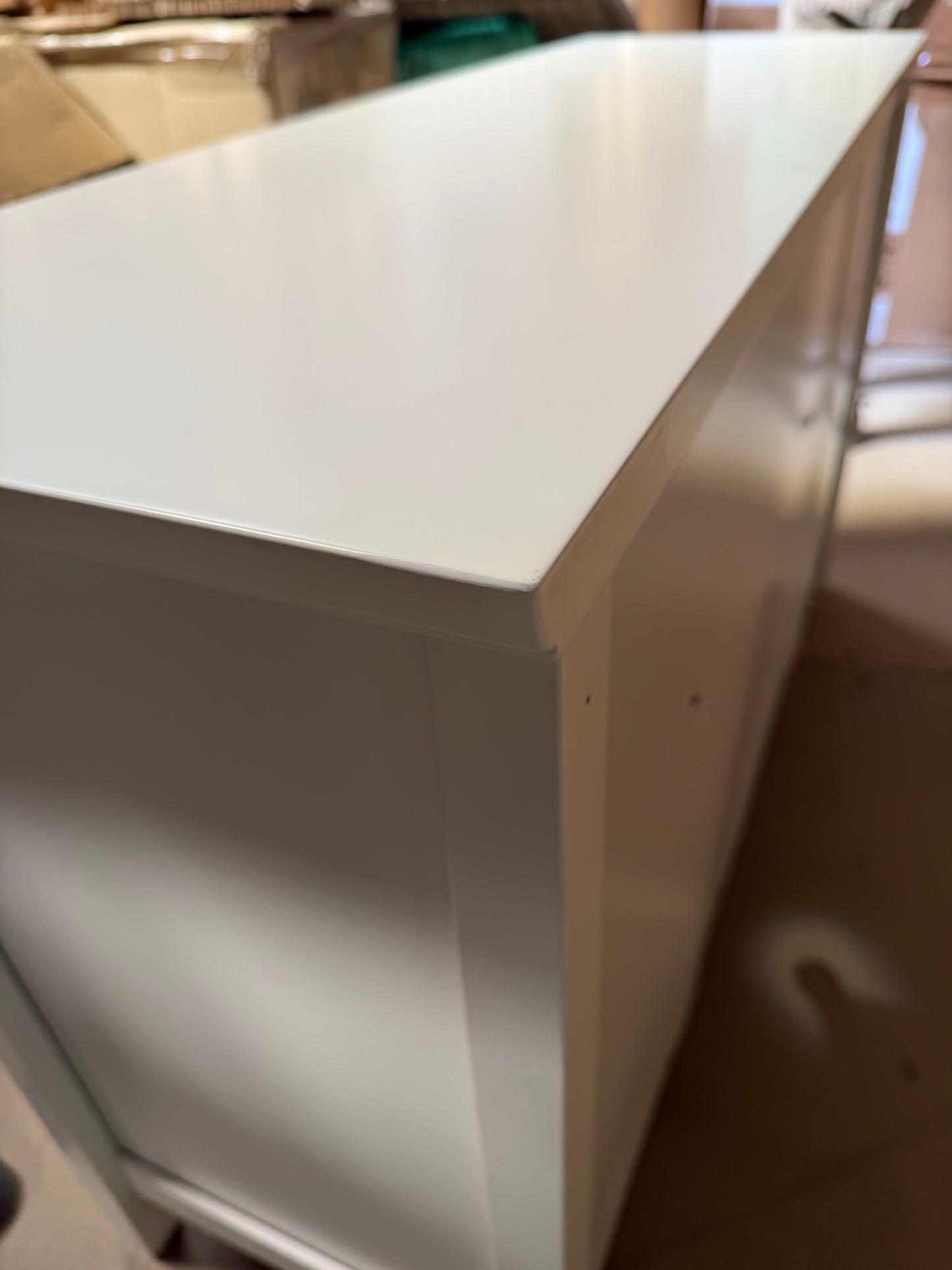 John Lewis Chest of Drawer White Wilton 7 Drawer Storage