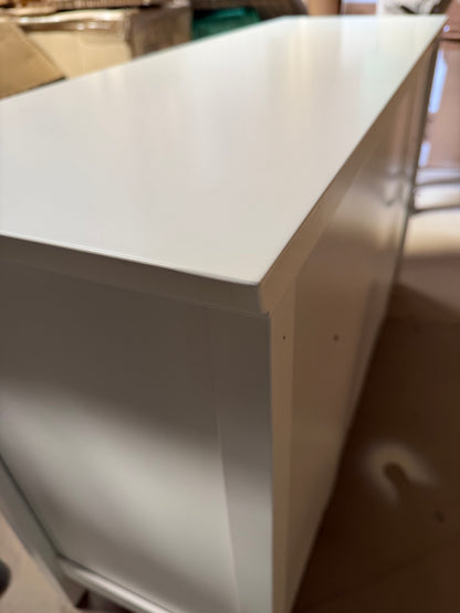 John Lewis Chest of Drawer White Wilton 7 Drawer Storage