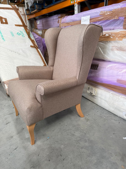 John Lewis Shaftesbury Armchair Brushed Tweed Mole