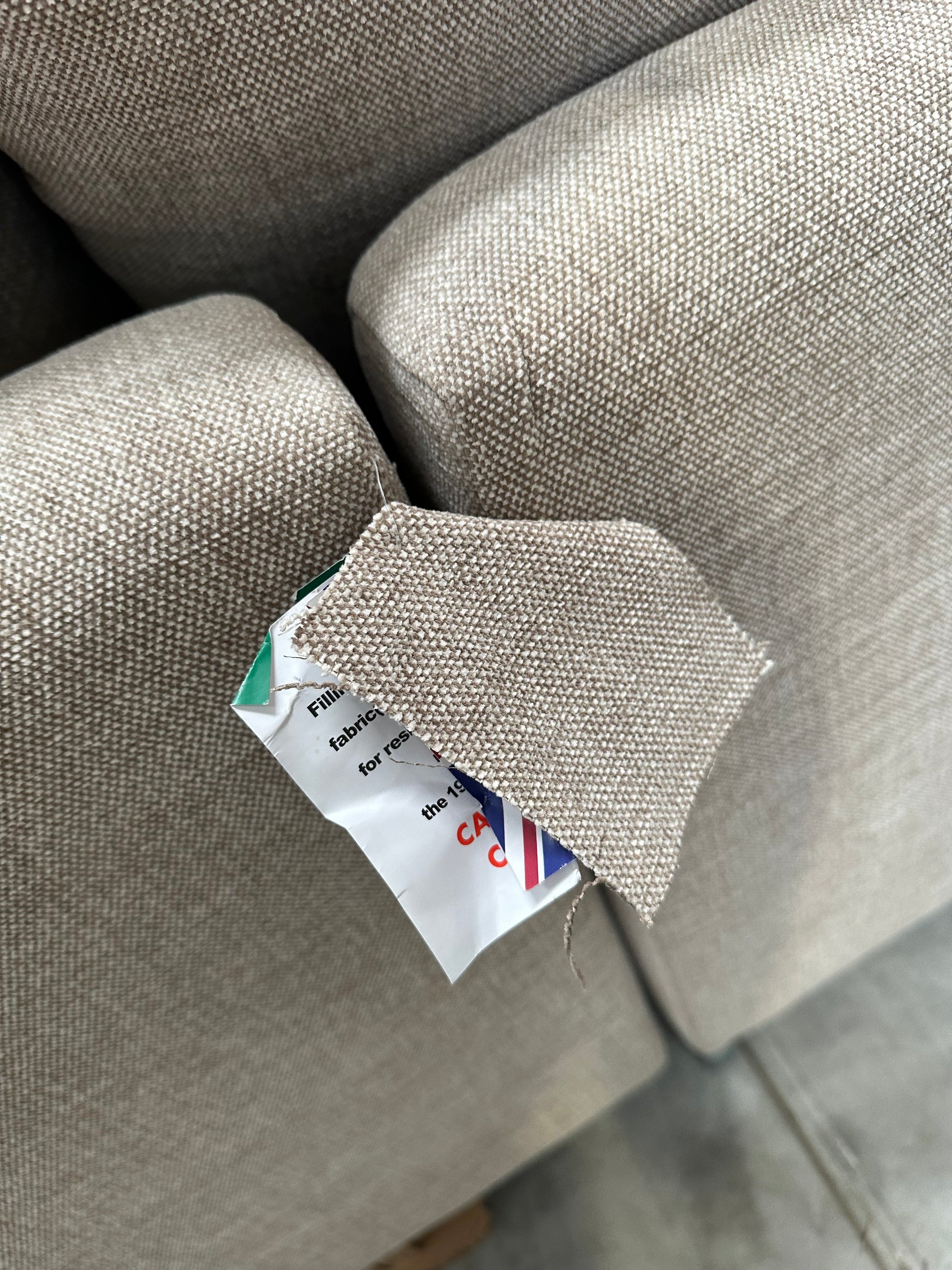 John Lewis Retreat 5+ Seater RHF Corner Chaise End Sofa, Metal Leg, Soft Touch Chenille Natural