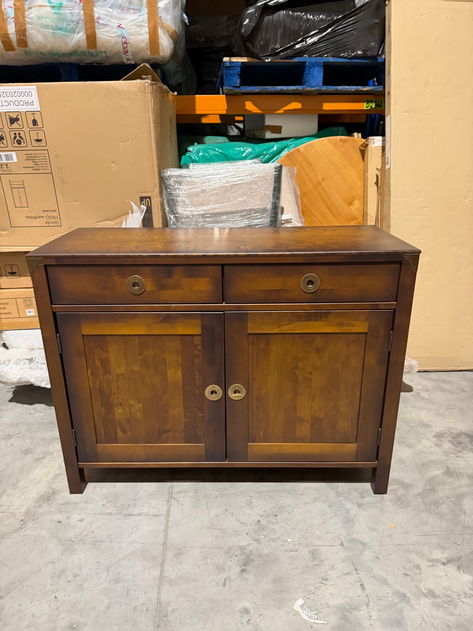 Laura Ashley Balmoral Small Sideboard, Dark Chestnut