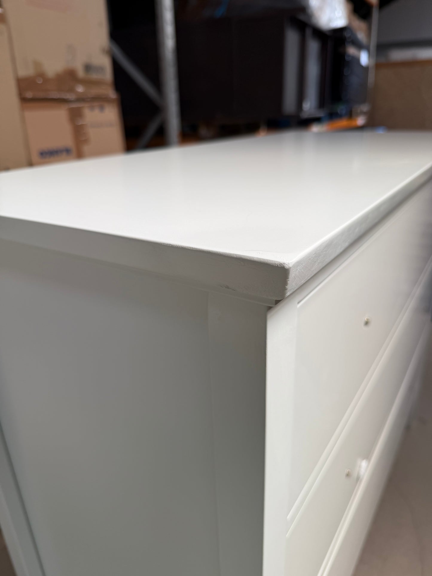 John Lewis Wilton 3 Drawer Chest White