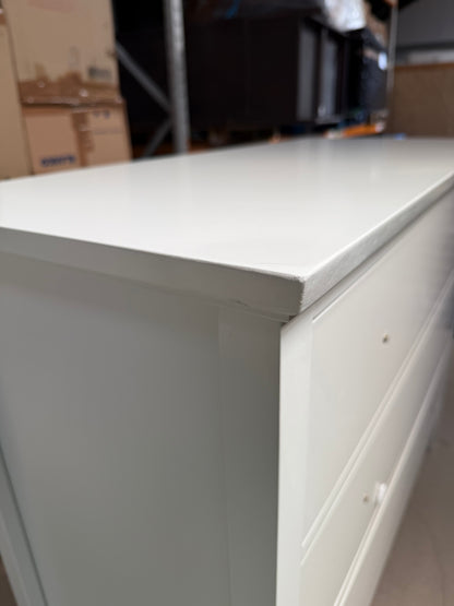 John Lewis Wilton 3 Drawer Chest White