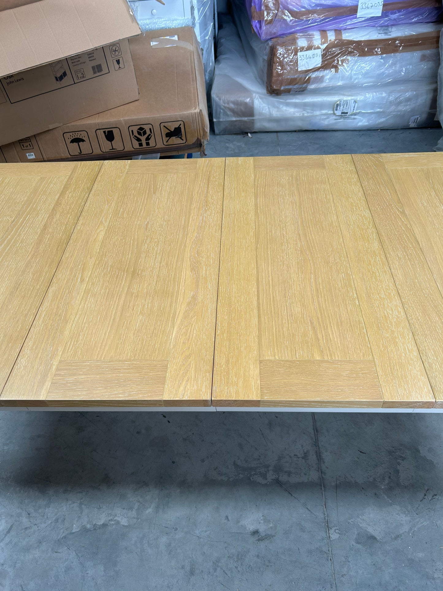 John Lewis Foxmoor 6-8 Seater Extending Dining Table, FSC-Certified (Acacia Wood)