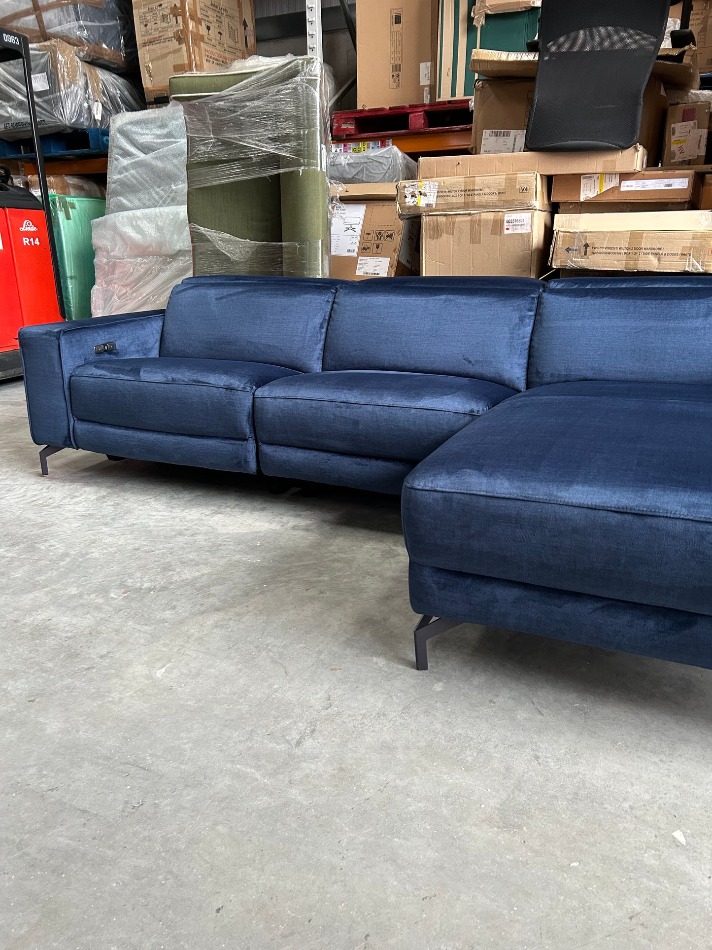 GRADIENT RHF CHAISE NAVY
