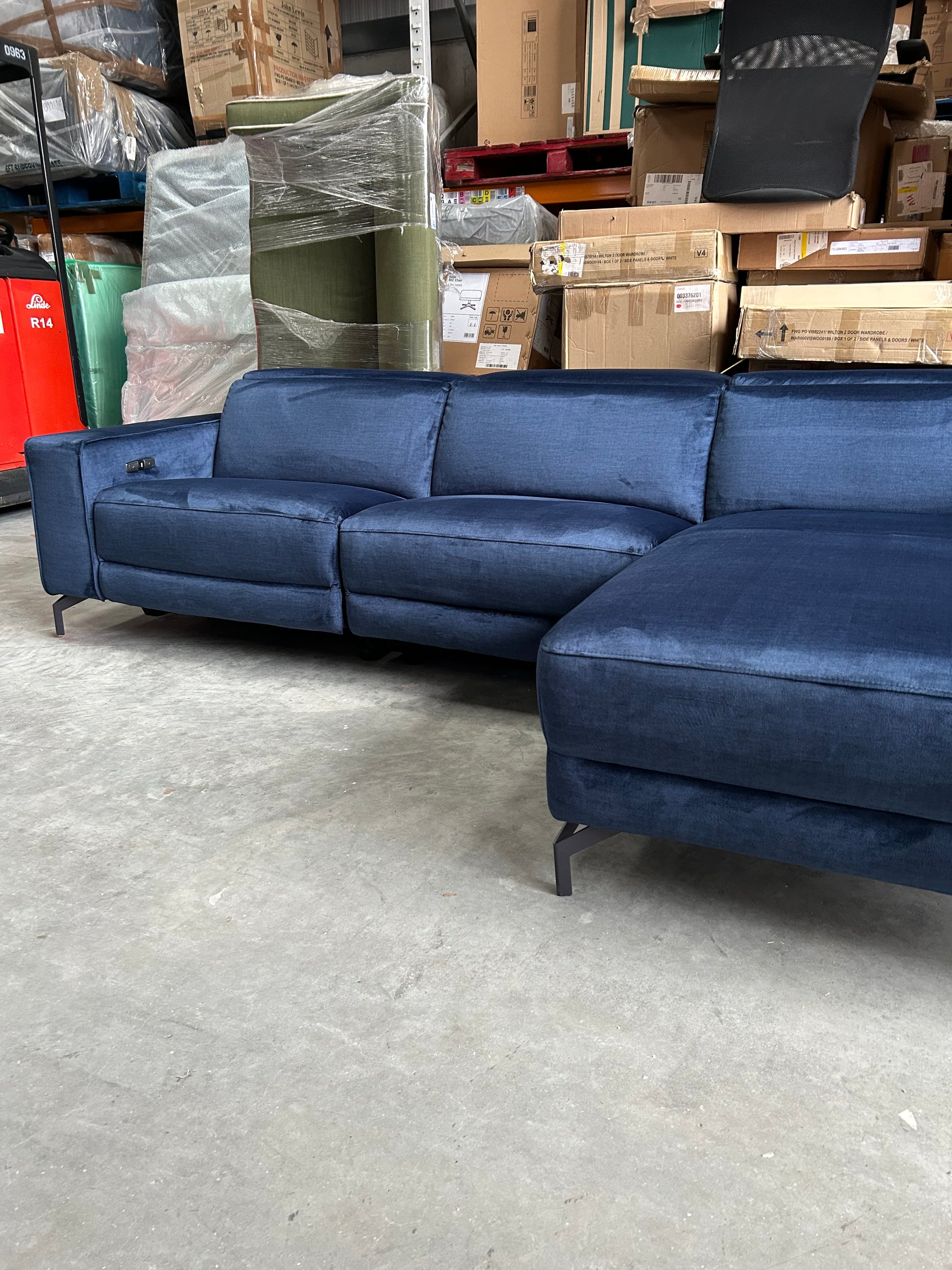 GRADIENT RHF CHAISE NAVY