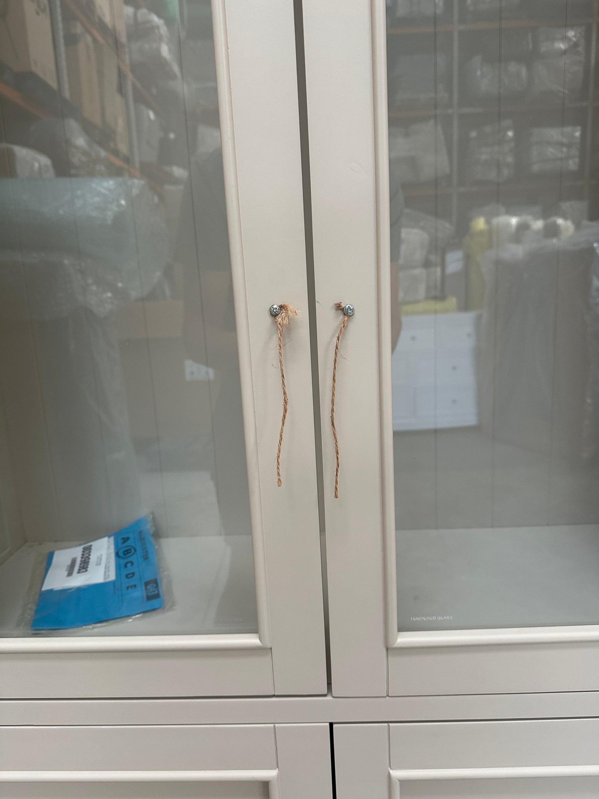 John Lewis Foxmoor Display Cabinet, FSC-Certified, Oak & Cream