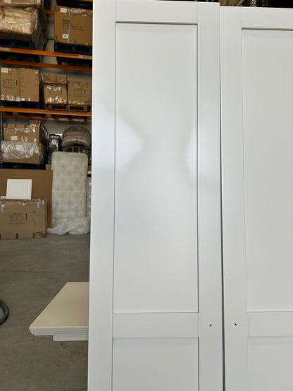 John Lewis Wilton Narrow 2 Door Wardrobe White