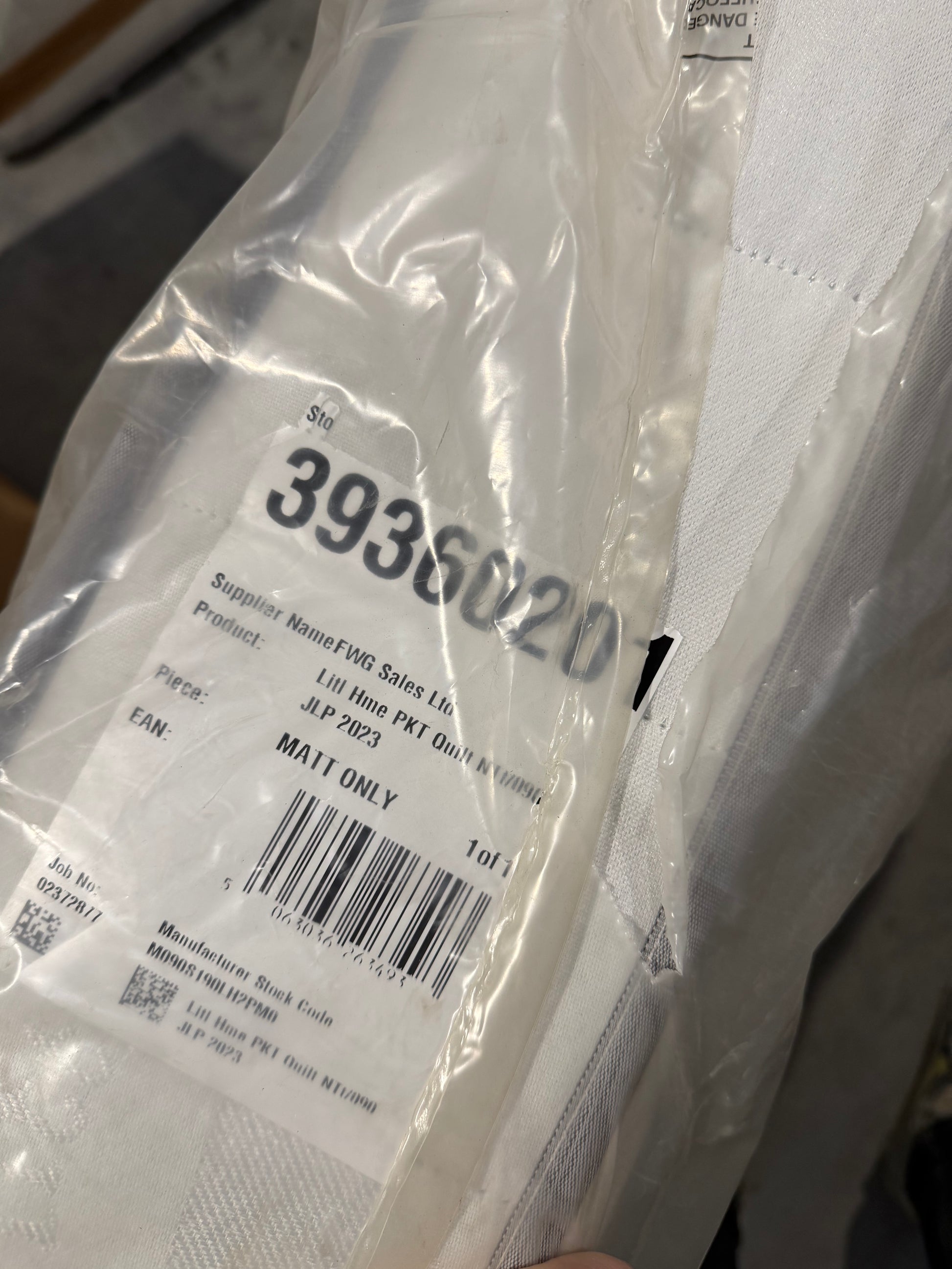 John Lewis Pocket Spring Quilted Kids' Mattress, Medium Tension Single