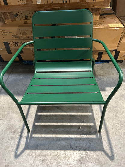 John Lewis Metal Garden Lounge Chai