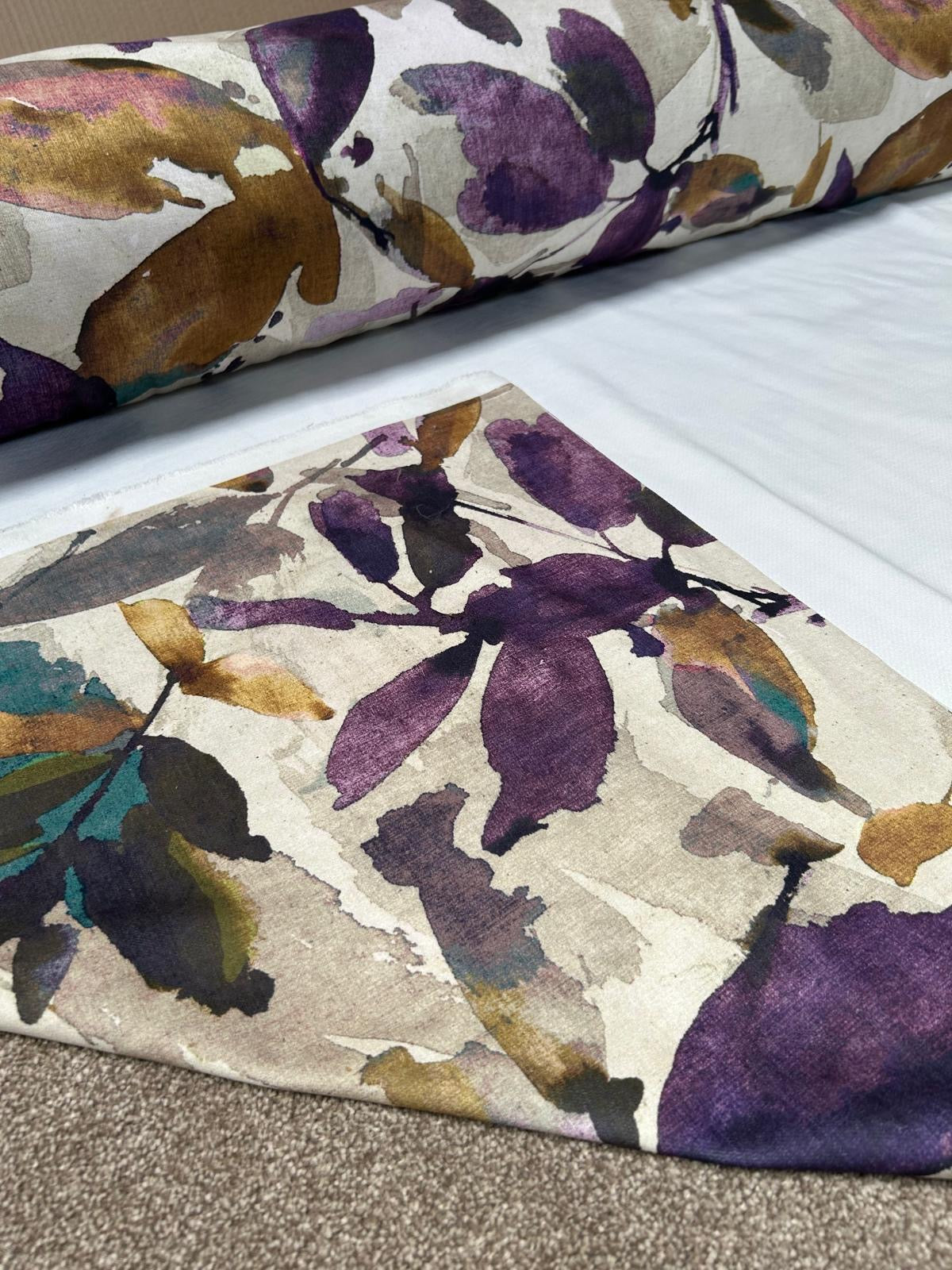 John Lewis Alexa Furnishing Fabric, Purple 31 Meters