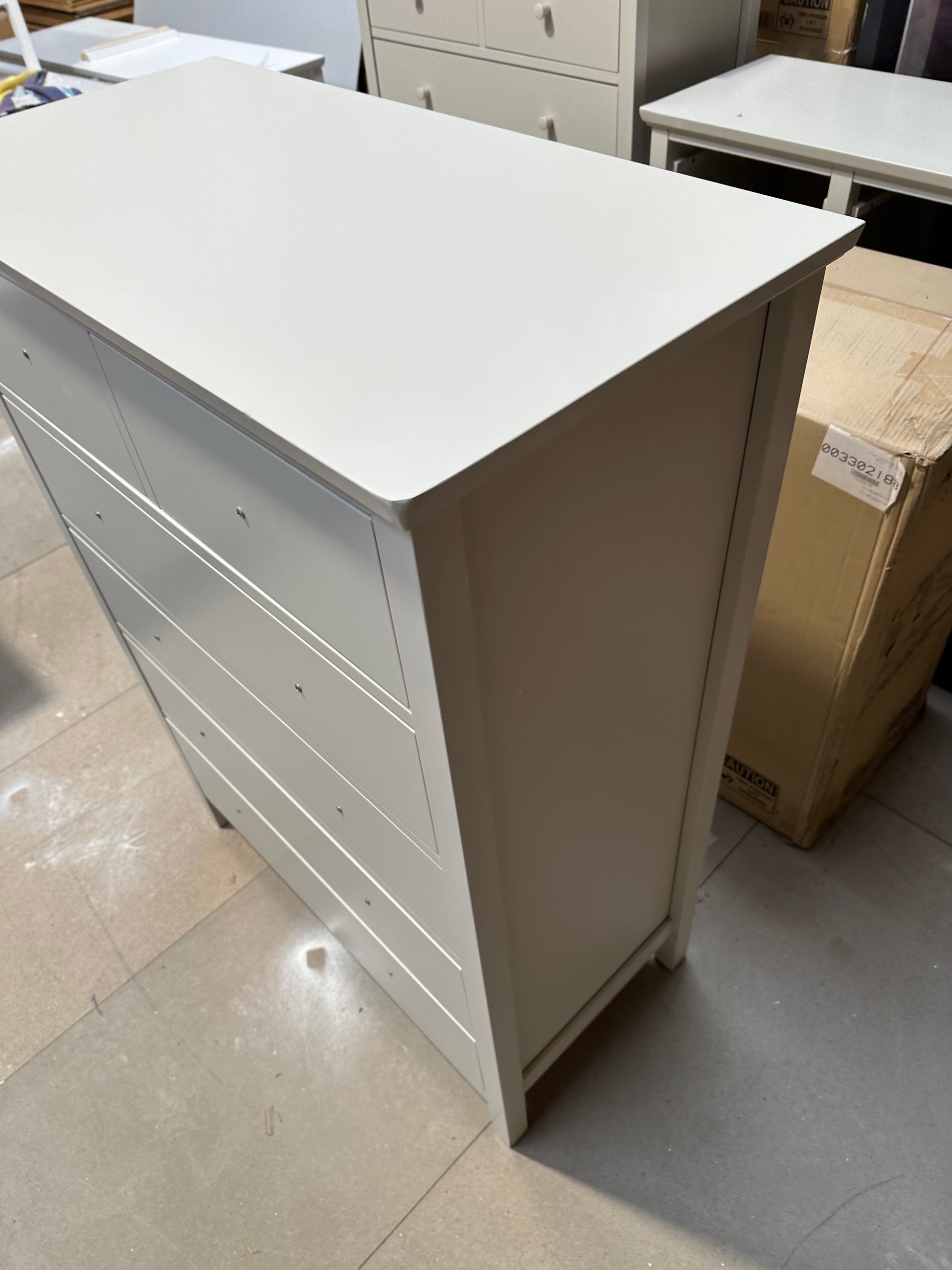 John Lewis Chest of Drawers Wilton 6 Linen