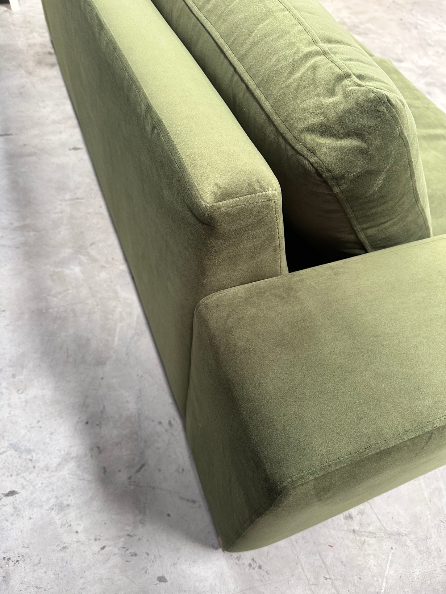 Swoon Denver Large 3 Seater Sofa,, Fern Velvet