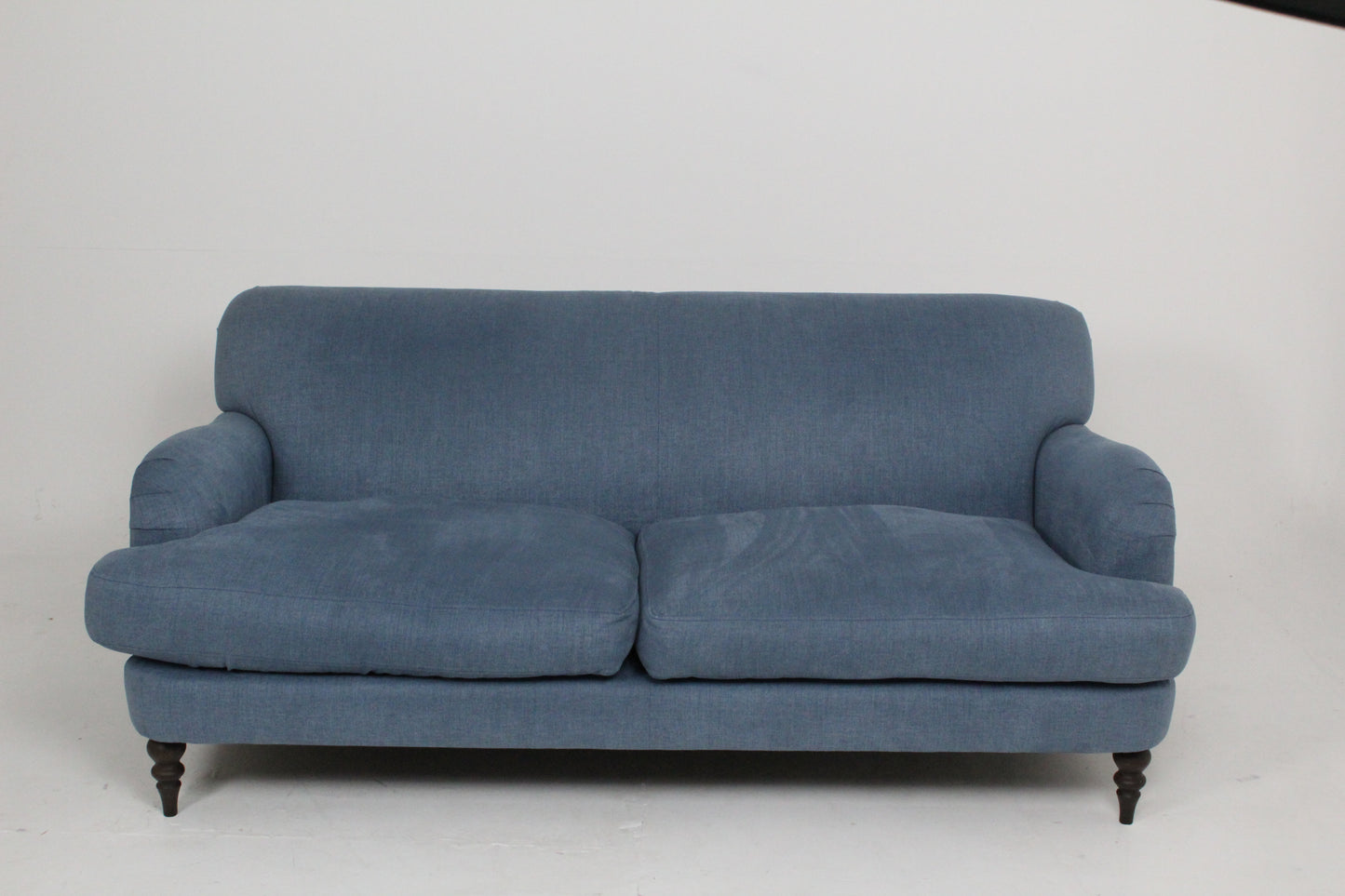 John Lewis Otley Large 3 Seater Sofa In Linen Loch Blue