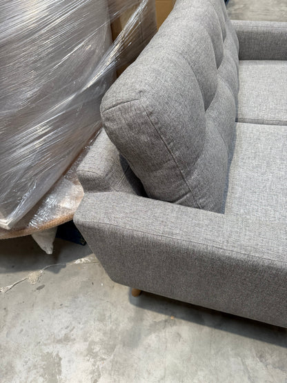 John Lewis Barbican Medium 2 Seater Sofa Aquaclean Connie Grey